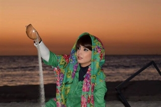 عکس های شبنم قلی خانی در اسکله تفریحی استرالیا